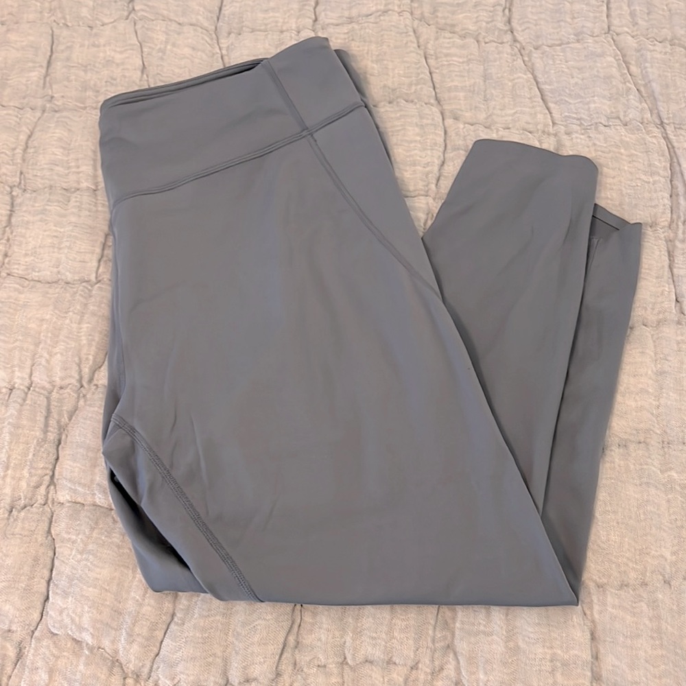 Zella 3/4 length gray leggings, size 2XL